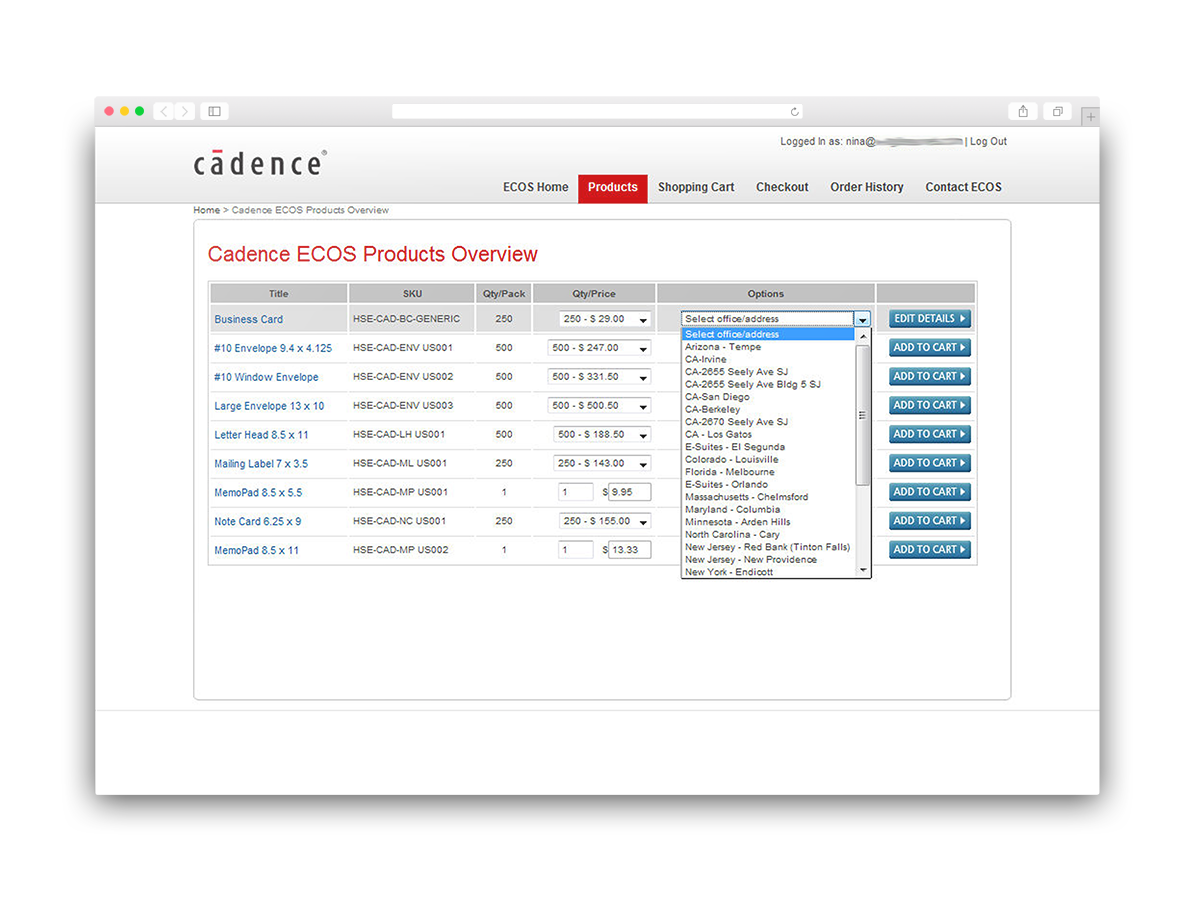 Collateral ordering system